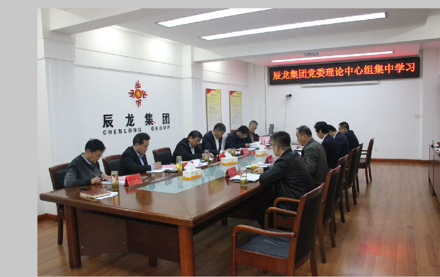 集团党委理论学习中心组开展集体学习研讨