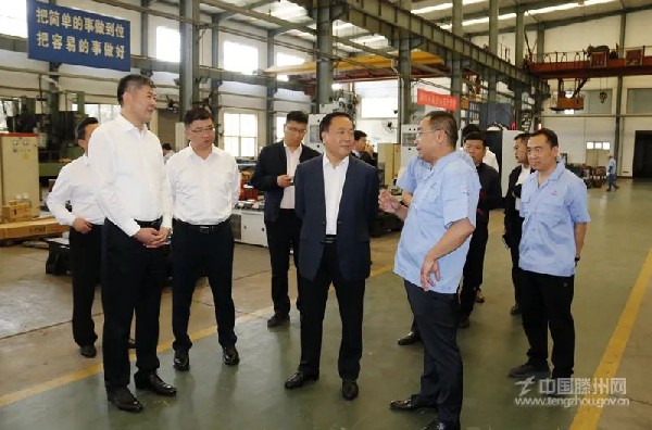 王广部在调研机床产业发展情况时强调 锐意改革激活力 创新转型促发展